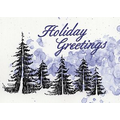Holiday Forest Illustration Holiday Greeting Card (5"x7")